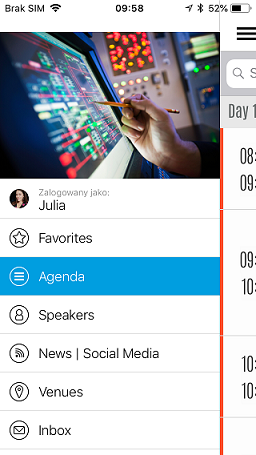 Bayer internal meeting app