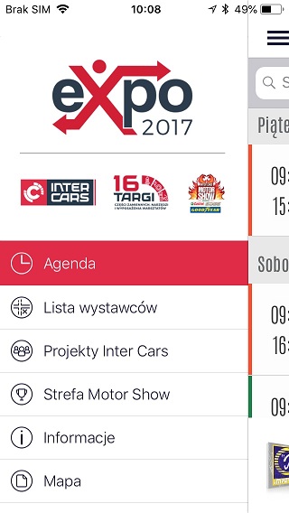 Intercars b2x expo app