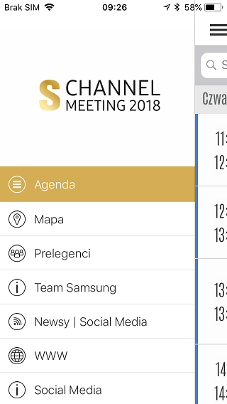 Samsung internal meeting app